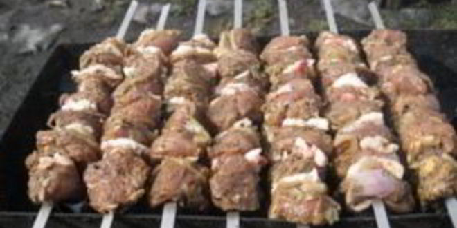 Рецепт шашлыка из баранины с лимоном