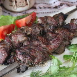 Рецепт Шашлыка из баранины