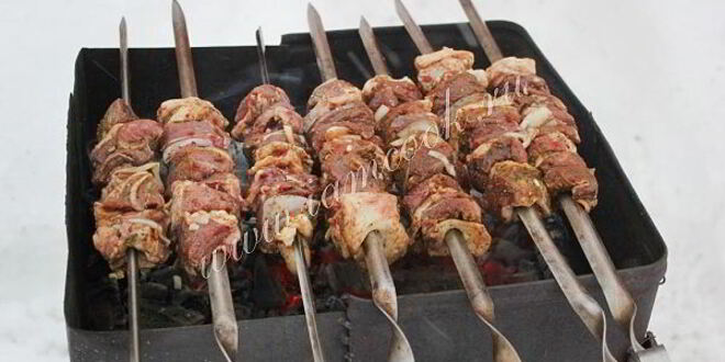 Рецепт шашлыка из баранины