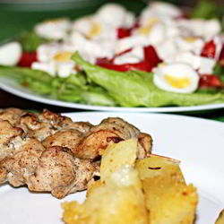 Рецепт Шашлыка из куриных грудок