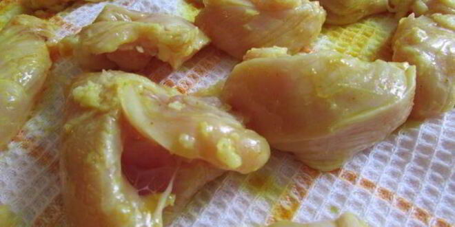 Рецепт шашлыка из курицы с овощами