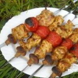 Рецепт Шашлыка из курицы в майонезе