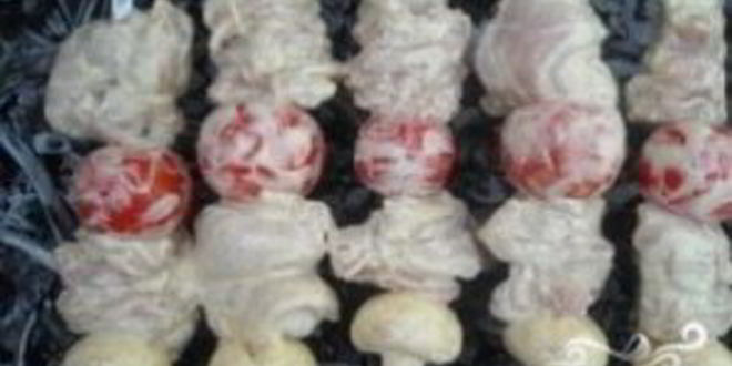 Рецепт шашлыка из курицы в майонезе