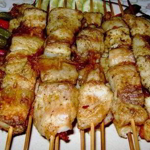 Рецепт Шашлыка из осетрины