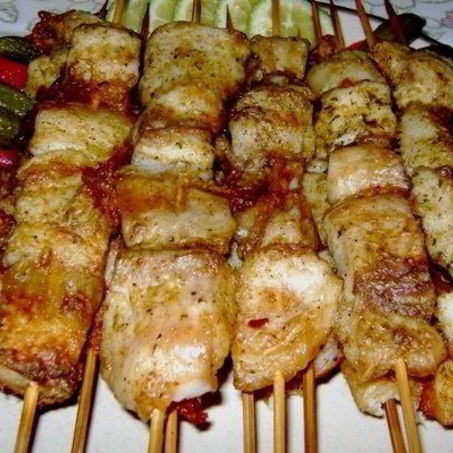 Рецепт Шашлыка из осетрины