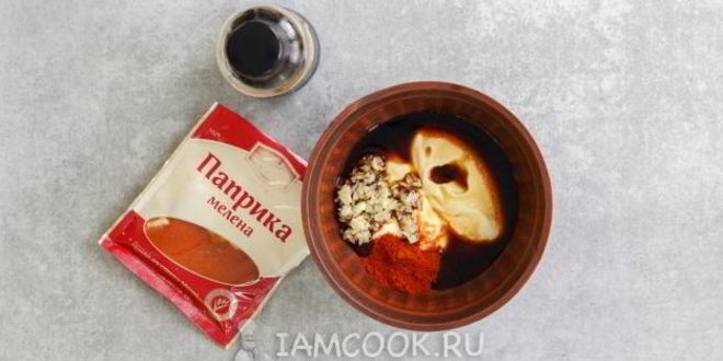 Рецепт шашлыка из шампиньонов, маринованных в майонезе