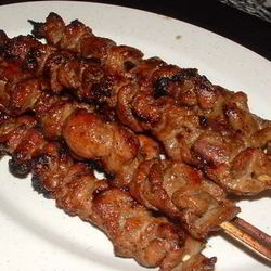 Рецепт Шашлыка из свинины с медом и апельсинами