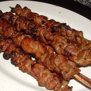 Рецепт Шашлыка из свинины с медом и апельсинами