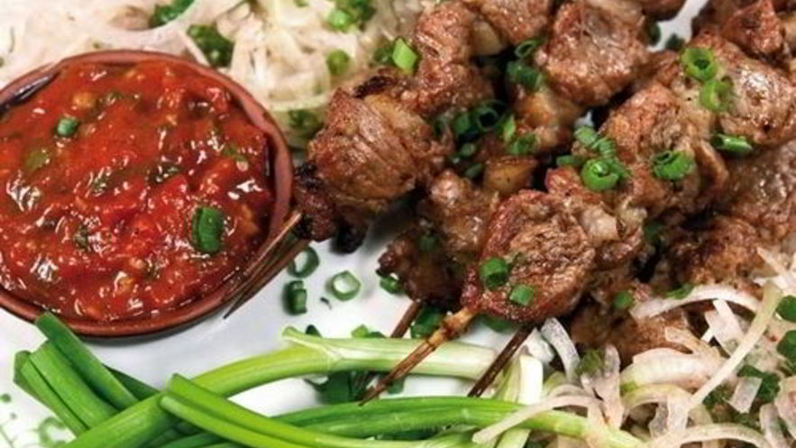 Рецепт шашлыка из свинины в лимонном соусе в духовке