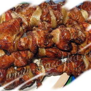 Рецепт Шашлыка из свинины в майонезе