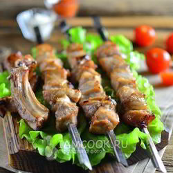 Рецепт Шашлыка из свиной корейки