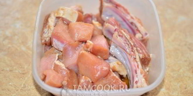 Рецепт шашлыка из свиной корейки