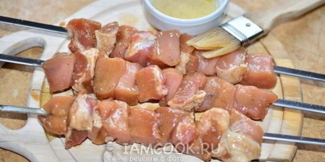 Рецепт шашлыка из свиной корейки