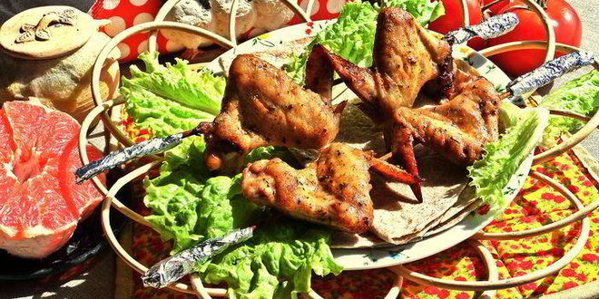 Рецепт шашлыка крылатого