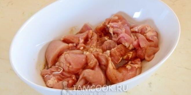 Рецепт шашлыка на шпажках в духовке на противне