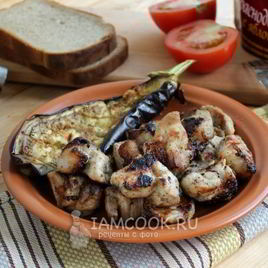 Рецепт Шашлыка с киви