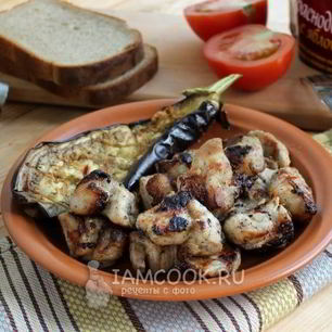 Рецепт Шашлыка с киви