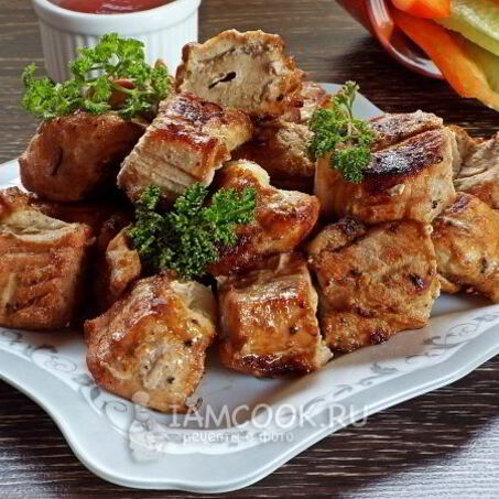 Рецепт Шашлыка в горчице