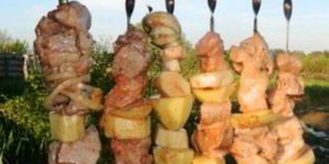 Рецепт шашлыка в коптильне