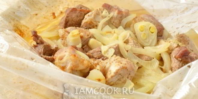 Рецепт шашлыка в рукаве в духовке