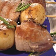 Рецепт Шашлыков из свинины и картофеля