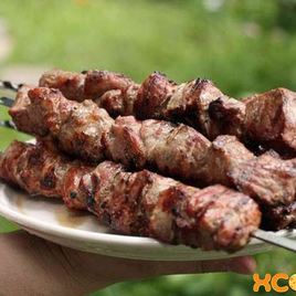 Рецепт Сочного шашлыка из свинины