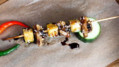 Рецепт Вегетарианского шашлыка