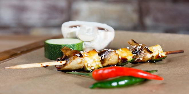 Рецепт вегетарианского шашлыка