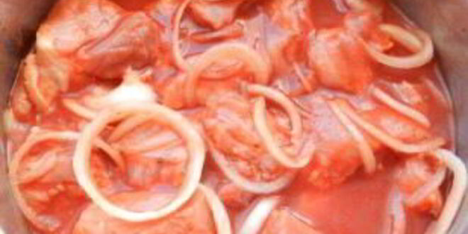 Рецепт вкусного маринада для шашлыка из свинины