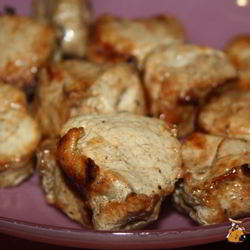 Рецепт Экспресс-шашлыка из свиной вырезки без маринования