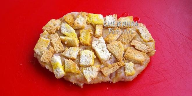 Рецепт белорусского шницеля по-полесски