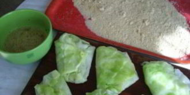 Рецепт капустного шницеля