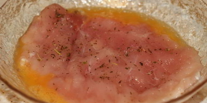Рецепт куриного шницеля