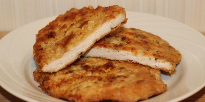 Рецепт куриного шницеля