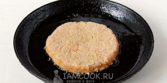 Рецепт шницеля из фарша