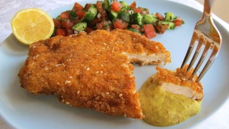 Рецепт шницеля из индейки