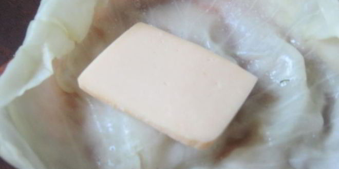 Рецепт шницеля из капусты с сыром