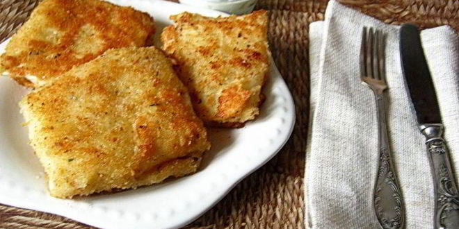 Рецепт шницеля из капусты с сыром