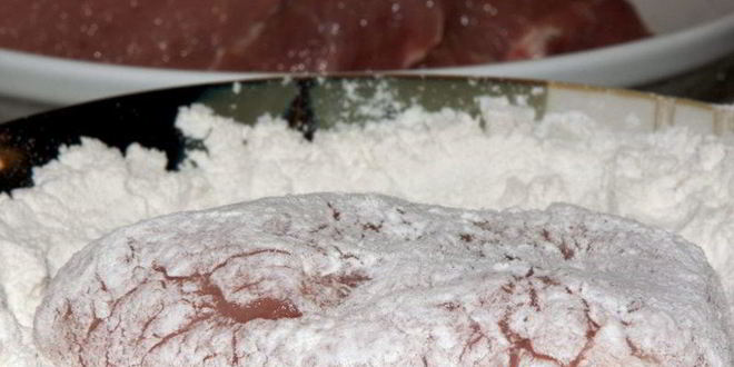 Рецепт шницеля из свинины