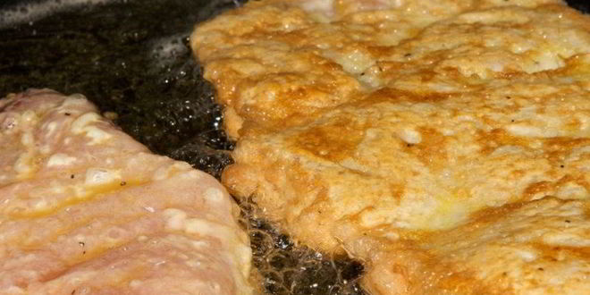 Рецепт шницеля из свинины