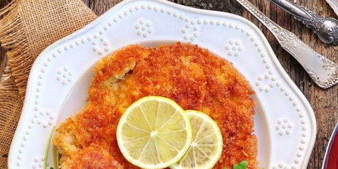 Рецепт шницеля из свиной корейки на кости