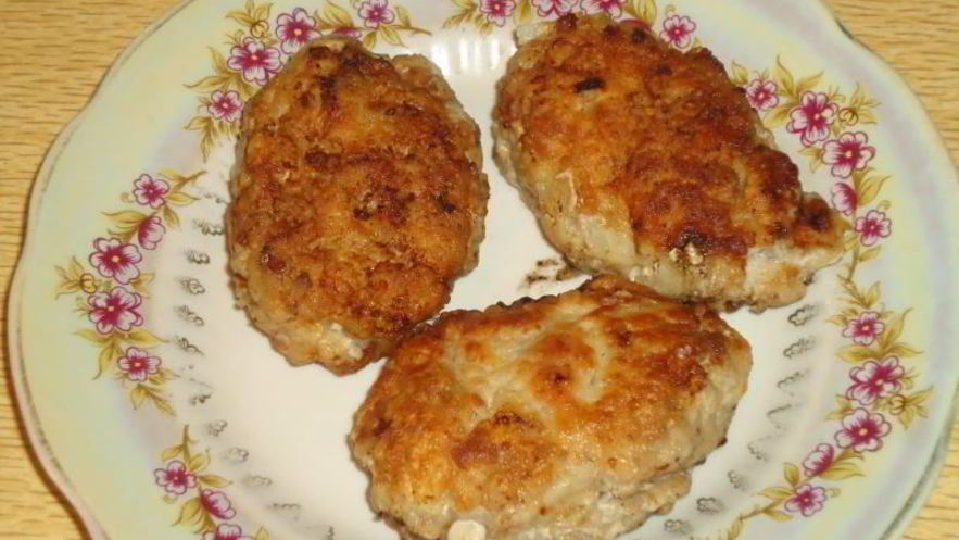 Рецепт шницеля рубленого из свинины