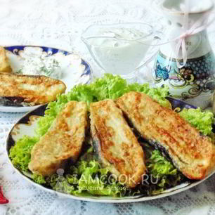 Рецепт Шницелей из баклажанов
