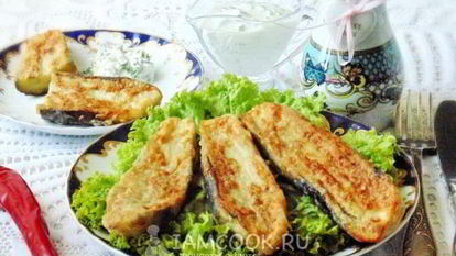 Рецепт Шницелей из баклажанов