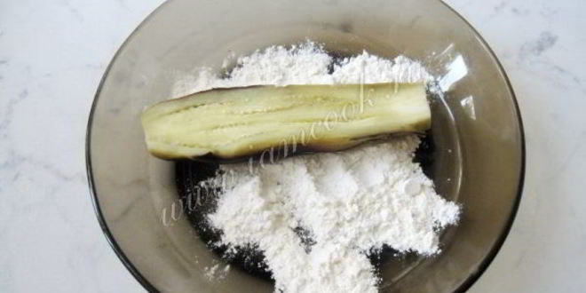 Рецепт шницелей из баклажанов