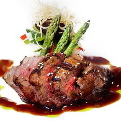 Рецепт Говяжьих стейков на гриле с соусом барбекю из кофе