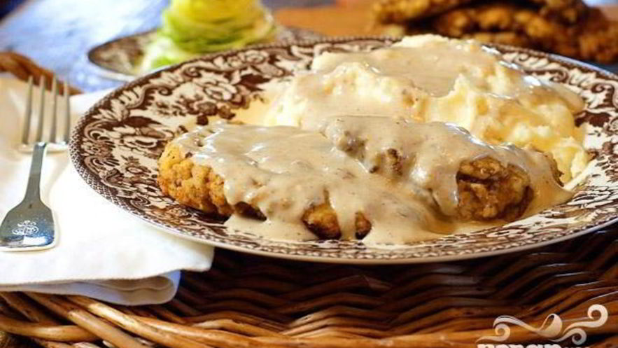 Рецепт куриного стейка с соусом