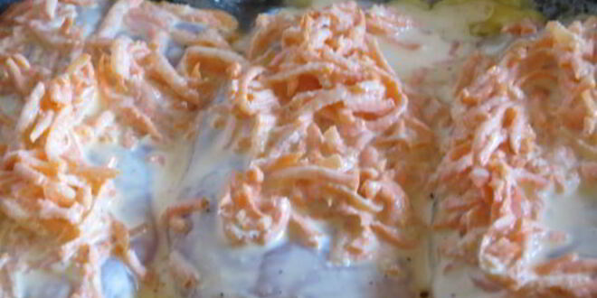 Рецепт куриных стейков в морковном маринаде