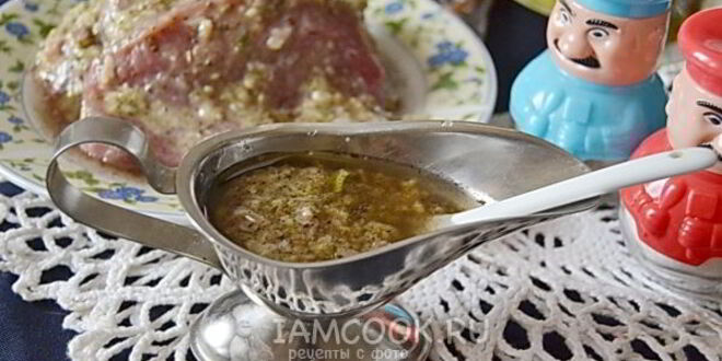 Рецепт маринада для стейка из говядины