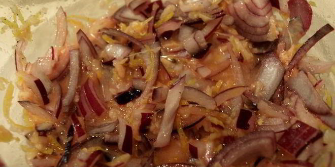 Рецепт непростых стейков из лосося